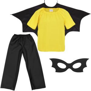 ZESTAW BATMAN CZARNO-ŻÓŁTY 146-158 4el