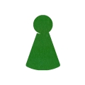 FRONT PIONEK DO GRY FILCOWY ZIELONY 3,5x6cm
