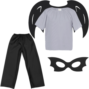 ZESTAW BATMAN SZARO-CZARNY 98-110 4el