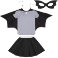 ZESTAW BATMAN SZARO-CZARNY 98-110 4el