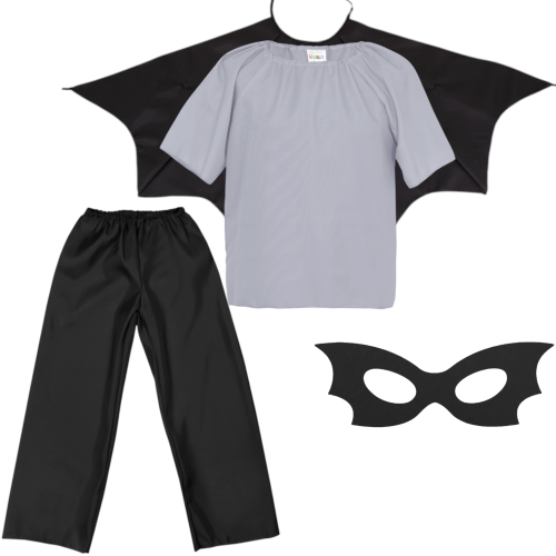 ZESTAW BATMAN SZARO-CZARNY 98-110 4el
