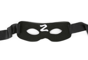 MASKA ZORRO FILCOWA CZARNA