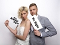 TABLICZKA DO ZDJĘĆ MR. RIGHT MRS. ALWAYS RIGHT
