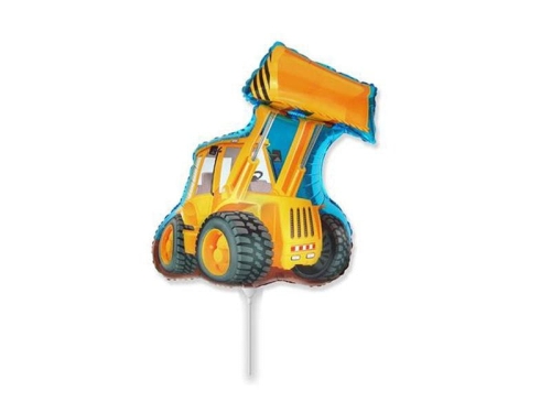 BALON KOPARKA ŻÓŁTA 14'' 36cm