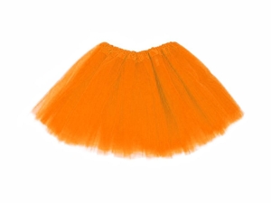 SPÓDNICZKA TIULOWA POMARAŃCZOWA 28cm