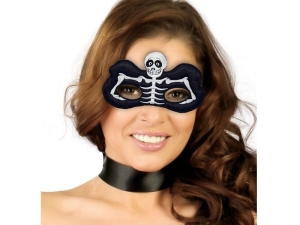 MASKA SZKIELET CZARNA