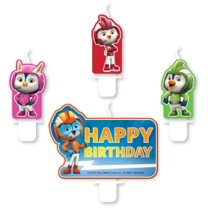 ŚWIECZKI URODZINOWE TOP WING 4szt