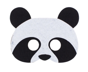 ZESTAW PANDA BIAŁO-CZARNY 116-128 3el