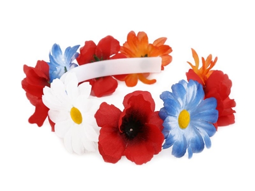 WIANEK OPASKA KWIATY ZP