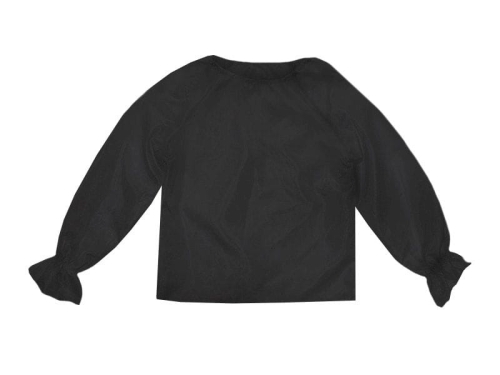 KOSZULA DŁUGI RĘKAW CZARNA 134-140