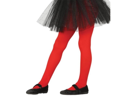 RAJSTOPKI DZIECIĘCE CZERWONE 110-128