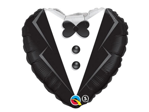 BALON SERCE PAN MŁODY 18'' 46cm