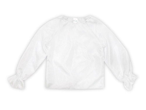 KOSZULA Z MANKIETAMI BIAŁA 116-128