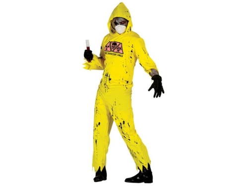 STRÓJ KOMBINEZON RADIOAKTYWNE ZOMBIE L(52-54)