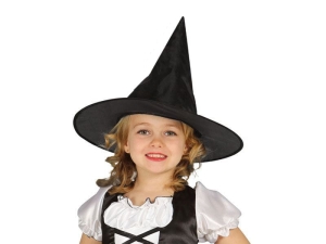KAPELUSZ WIEDŹMY CZARNY
