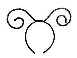 OPASKA CZUŁKI CZARNE