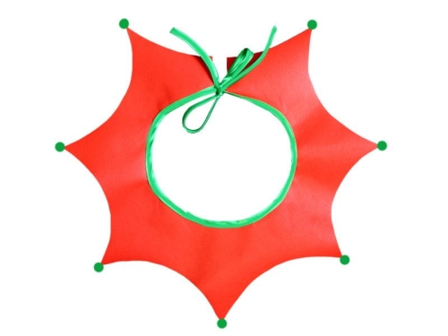 KOŁNIERZYK ELF CZERWONY