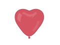 BALON CZERWONY SERCE 25cm 1szt
