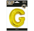 BALON LITERA G ZŁOTY 34'' 86cm