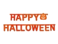 BANER HAPPY HALLOWEEN POMARAŃCZOWY 1,6m