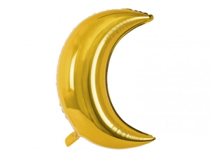BALON PARTY DECO KSIĘŻYC ZŁOTY 24'' 60cm